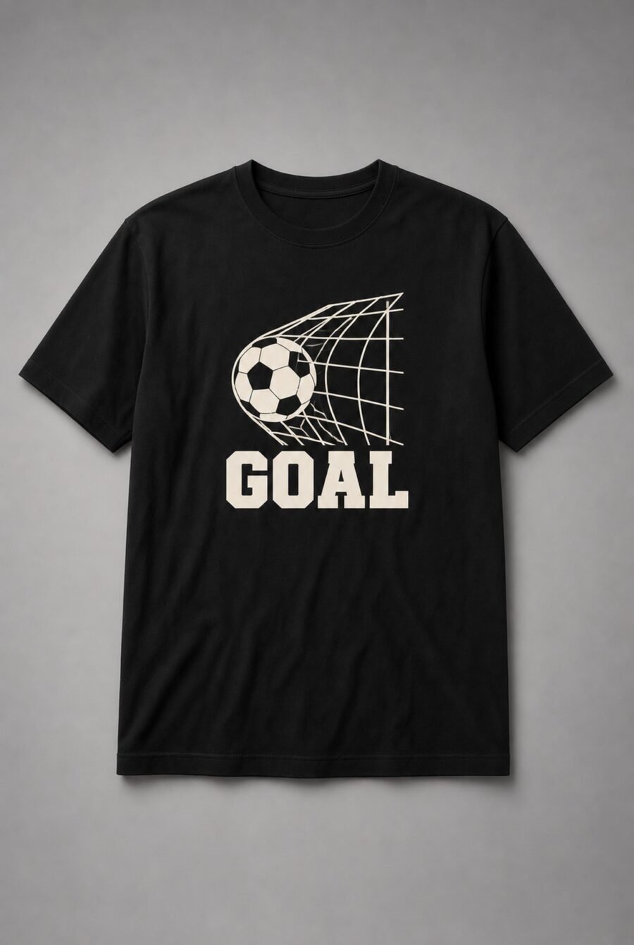 Goal Soccer Net Unisex T-Shirt - Black
