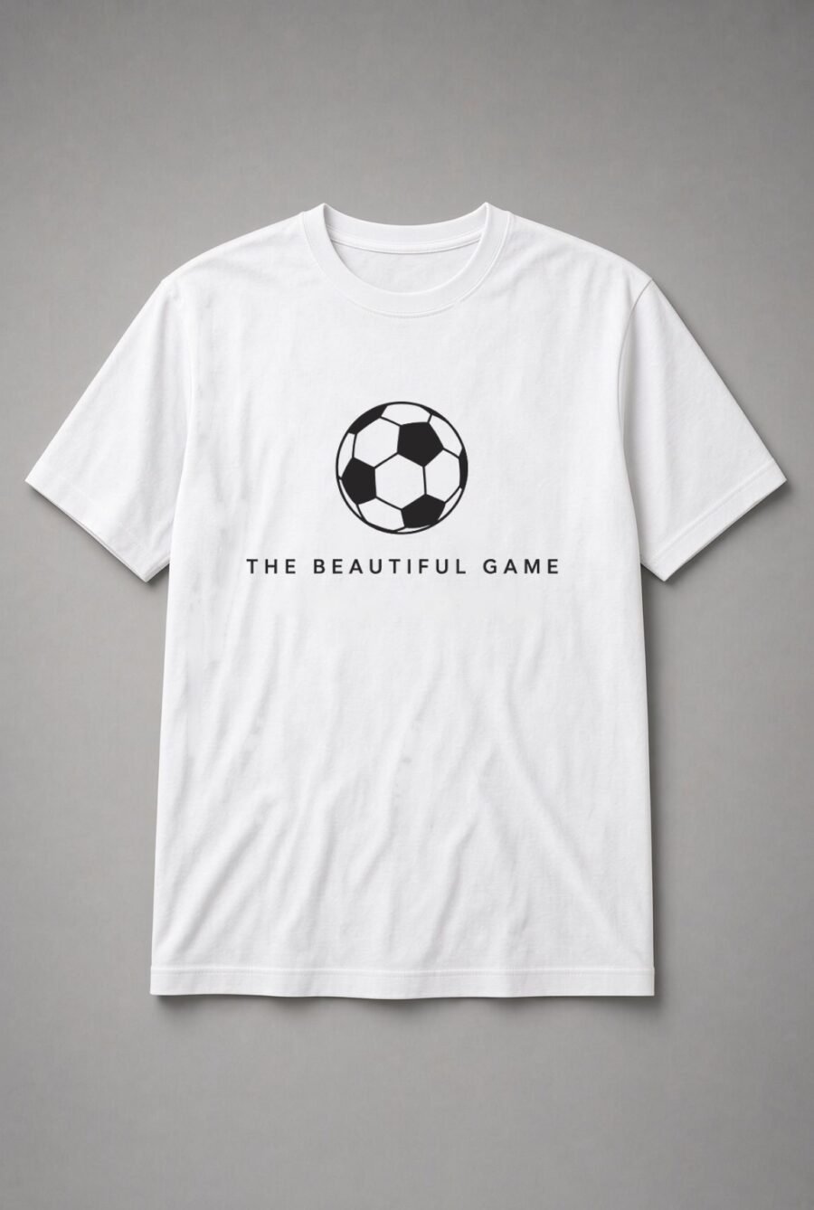 The Beautiful Game Soccer Unisex T-Shirt - White