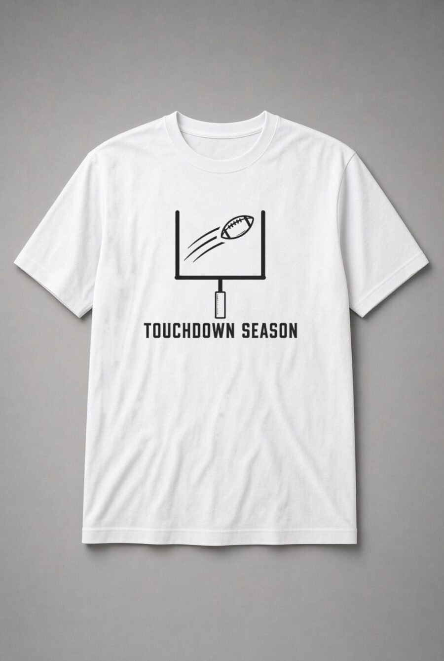Touchdown Season Goalpost Unisex T-Shirt - White